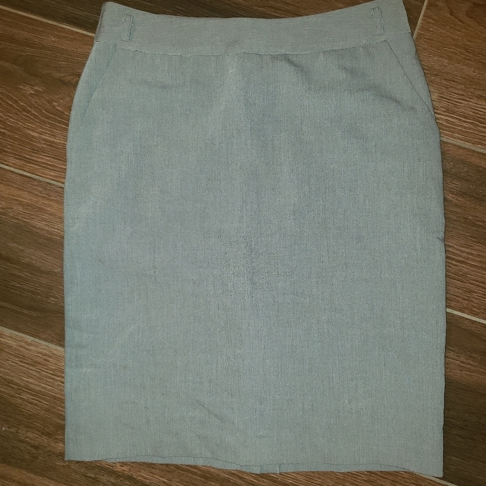 INC Skirt Sz 8 Gray Pencil